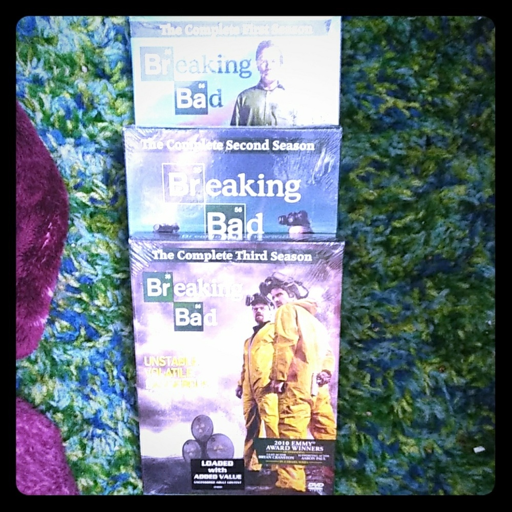 Breaking bad tv series.1st,2nd3rd season NEW